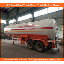 Heavy Duty 40.5cbm LPG Gas Tanker Trailers 20mt for Central Asia Market